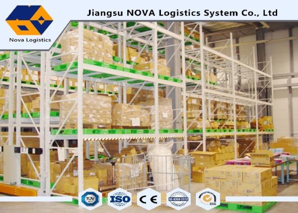 Quality Hospital Heavy Duty Mobile Racking System , Teardrop Pallet Racking Systems For Office for sale
