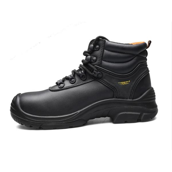 European Standard Genuine Leather Waterproof Anti-Smashing And Anti-Piercing Safety Shoes