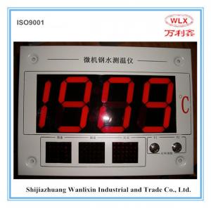 China Digital Thermometer for Molten Steel Temperature Measurement Used at Induction Furnace wholesale