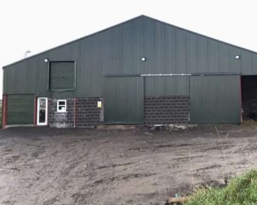 Custom Size Steel Agricultural Buildings Grain Storage Building Complex