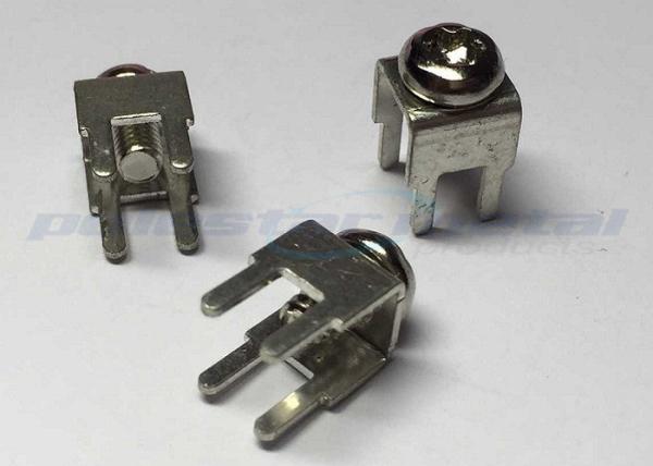 Quality Custom Steel Din Rail Mounted C1022 PCB Screw Terminals For Circuit Boards for sale