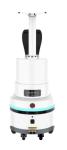Android 5.1 Disinfection Spray Robot IPS Screen Autonomous Delivery Robot