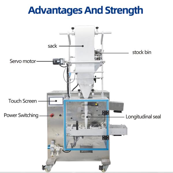 Fully Automatic Ultrasonic Sealing Non-woven Bag Granule Packaging Machine