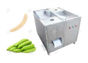 China Automatic Green Banana Peeling Machine , Industrial Banana Peeler wholesale