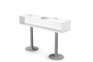 Melamine MFC Office Training Tables Highly Protective With PVC Seal Edge