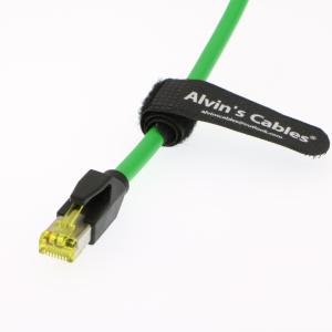 M12 4 Pin To RJ45 Industrial Ethernet Cable 4 Position D Coded Network Cord CAT5