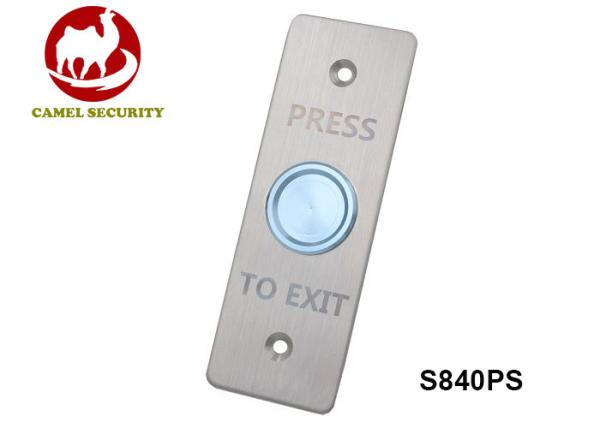 Quality Piezoelectric Normally Open Push Button Door Release With Scratchproof Laser Printing for sale