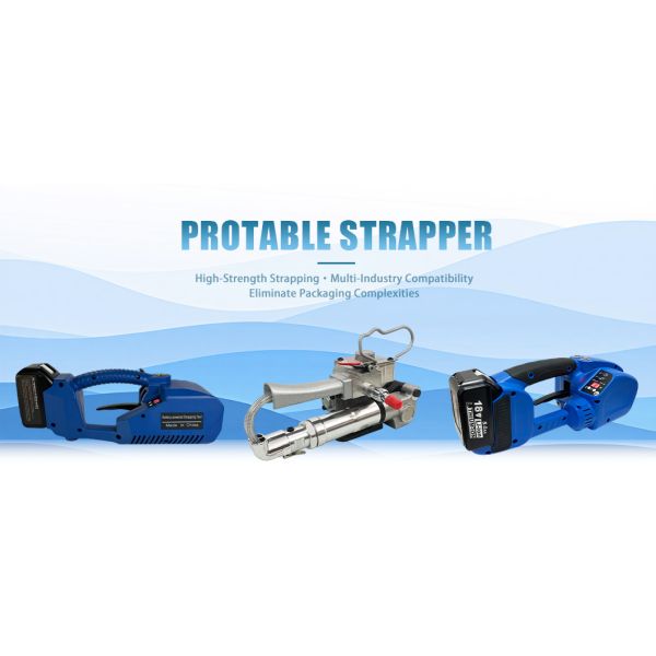 Battery Strapping Tools, Friction Welding Packaging Machine For Heavy Duty PP PET strapping packaging