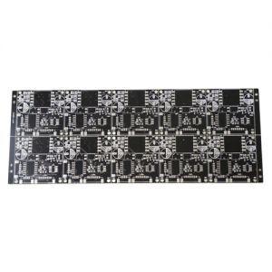 Quality Lf Enig Hasl Surface Finish Pcb Hot Air Solder Leveling 4 Layer FR4 Black for sale