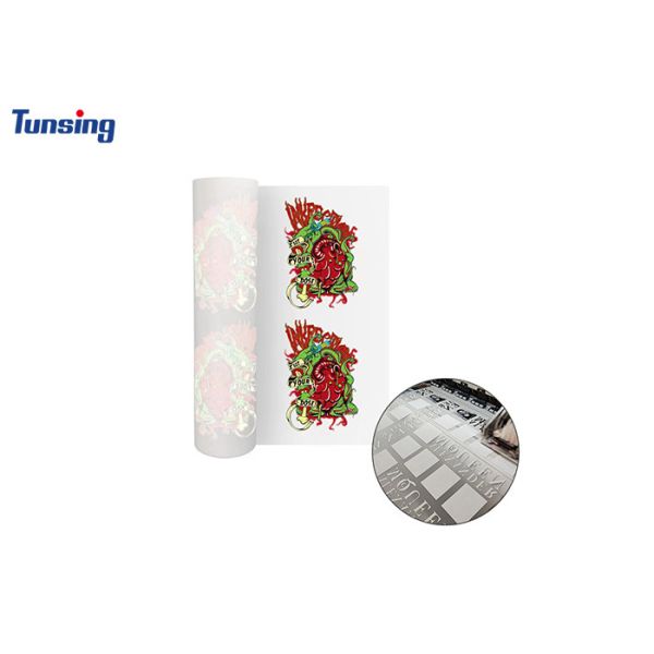 Textile Printing DTF Transfer Film PET Heat Transfer Rolls Cold And Warm Peel DTF Film