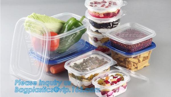 Quality Reusable Freezer Food Storage Containers with Lids, Meal Prep Container Sets Bento Box BPA Free Microwaveable for sale