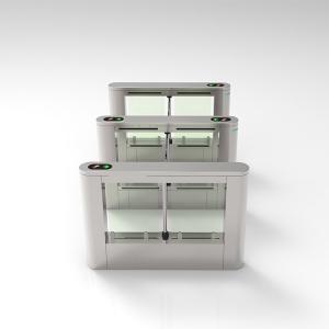 Acrylic Arm Swing Barrier Turnstile RS485 Automatic Swing Gate System