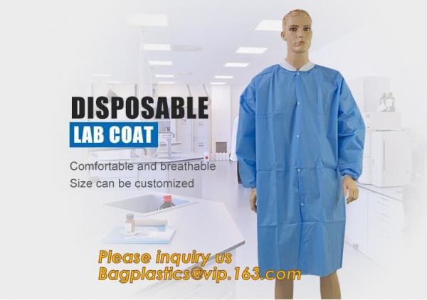 Disposable Lightweight men's Work Medical Coveralls, Custom Design disposable sterile Non-woven Surgical,Medical Patie