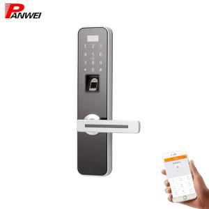 Remote Control APP Door Lock /Fingerprint Scanner Door Lock Support Mobile Bluetooth Application For Apartment