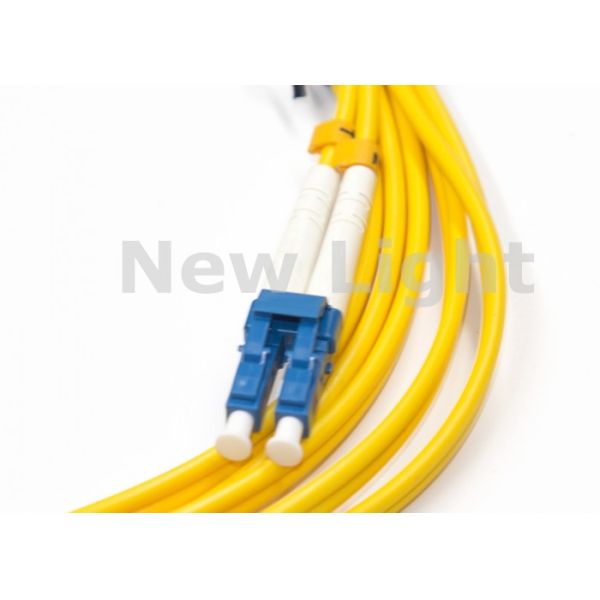 LC to LC Single Mode Fiber Patch Cable with 2.0mm Diameter and Good Exchangeability