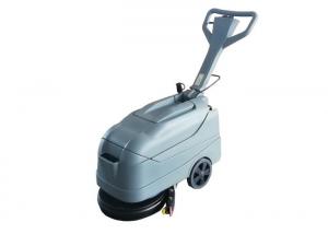China Industrial Wood Floor Cleaning Machine / Battery Powered Floor Sweeper wholesale