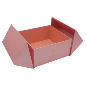 China Custom Luxury Paper Pink Lingeries Packaging Box For Sexy Underwear Packing wholesale