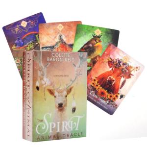 China Biodegradable Animal Spirit Oracle Cards Matt Laminated 70*120mm on sale