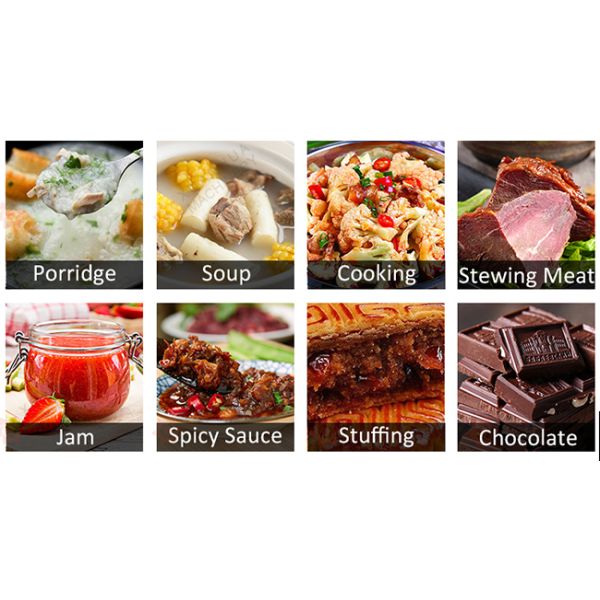 Large Commercial Steam Electric Cooking Pot Sandwich Steam Pot 12 Month Warranty