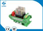 DC24V PLC Amplifier Board I O Relay Module , 2 Channel Omron Relay Module High