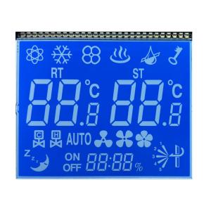 China Negative 12 O' CLOCK Transmissive Monochrome Display PIN Temperature Control wholesale