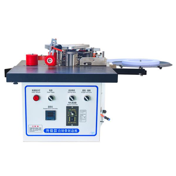 Manual Portable MDF Edge Banding Machine Straight Line and Curve Edge Banding