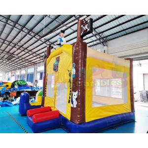 Backyard Inflatable Bouncer Slide Pirate Ship Bounce House