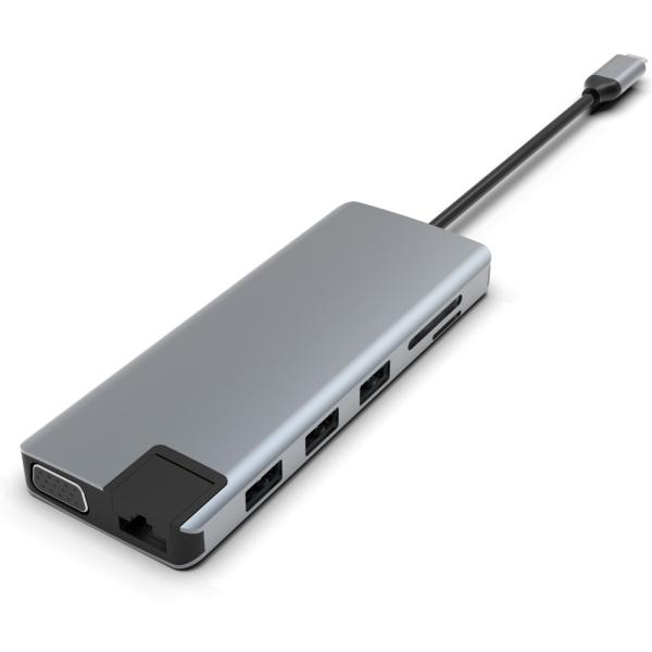 Quality Usb C Monitor Adapter USB C Docking Station 3 Monitors USB C Hub Laptop Multiport Adapter Dock Dongle for sale