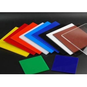 China ISO9001 2mm 3mm Colored Tinted Cast Acrylic Sheet on sale