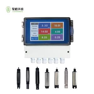 China OEM Split Type Online Water Quality Analyzer PH ORP Conductivity DO COD Ammonia Nitrate Turbidity TSS Analyzer on sale