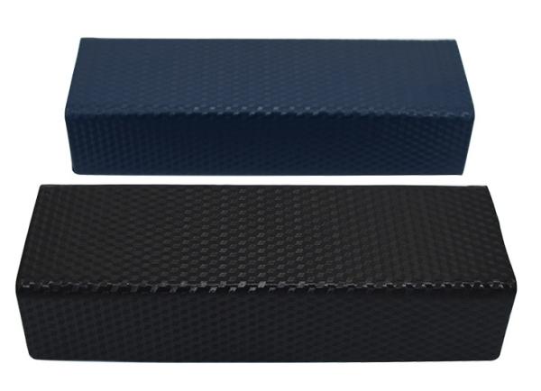 Quality 2024 top quality hand made PU leather hard spectacles frame  case for acetate optical frame for sale