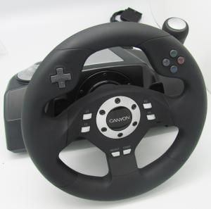China USB 2 Axis 12 Button V5 PC Game Racing Wheel With 270 Degree Steering Angle on sale