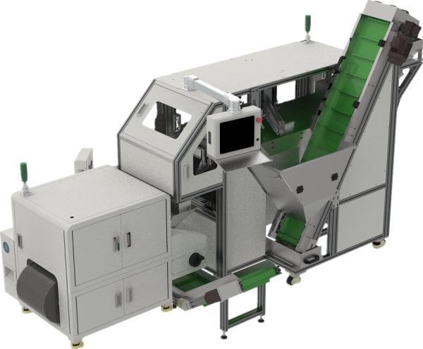 Quality Automatic Visual Counting Packing Machine For O Ring Plastic Packaging PE Film for sale