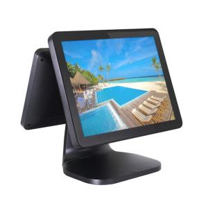 China Touch Control Android Pos Dual Screen With Smart And Effective Opration System wholesale