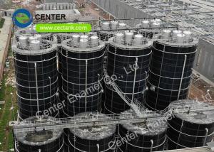 China NSF Certificated Glass Fused To Steel Grain Storage Silos For Agricultural Industry wholesale