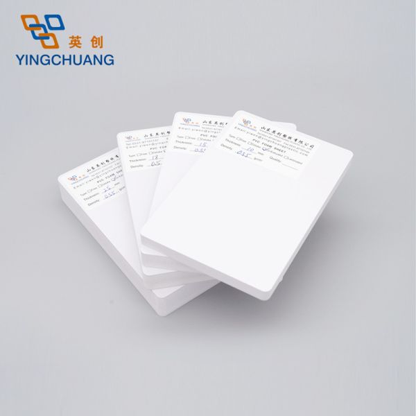 YINGCHUANG Good Rigid 6-18mm PVC Celuka Foam Board For Cabinets