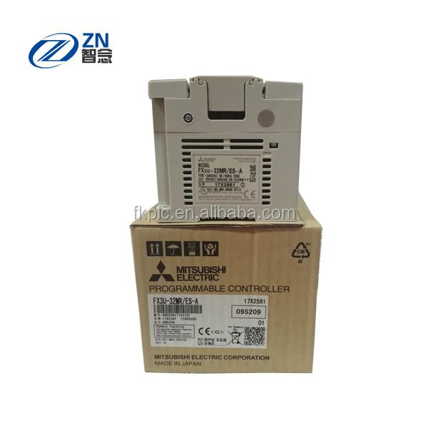 Quality MITSUBISHI PLC FX3U-32MR/ES-A 16 point input relay 16 point output for sale