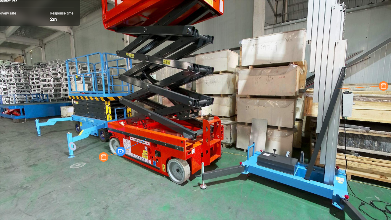 Hot-selling Hydraulic Electric Tricycle Mobile Scissor Lift Platform with Simple Structure Easy Operation and Low Price