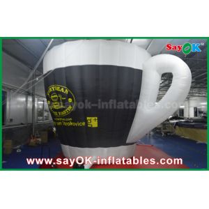 China Oxford Cloth Outdoor Giant Inflatable Cup Model with Print for Promotional wholesale