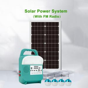 China Portable Solar Home System Light With LED Flashlight Power Double USB wholesale