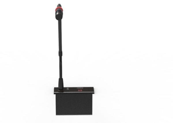 Quality Aluminum Material Wireless Delegate Microphone System Two - Color LED Indicator for sale