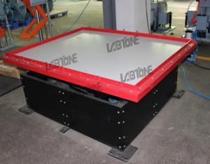China Package Transport Simulation Rotary Vibration Table With 1 Inch Fixed Displacement wholesale