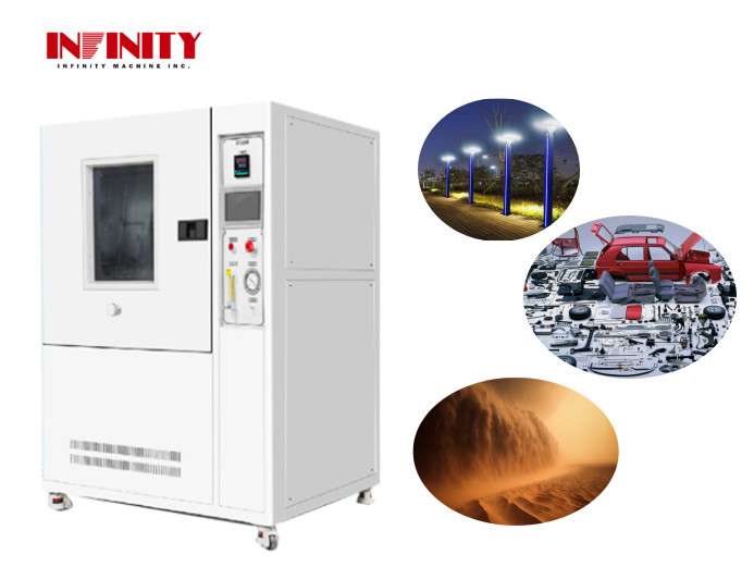 China Sand Dust Testing Chamber Enviromental Chamber IEC60529 IE7-512L 800x800x800mm wholesale