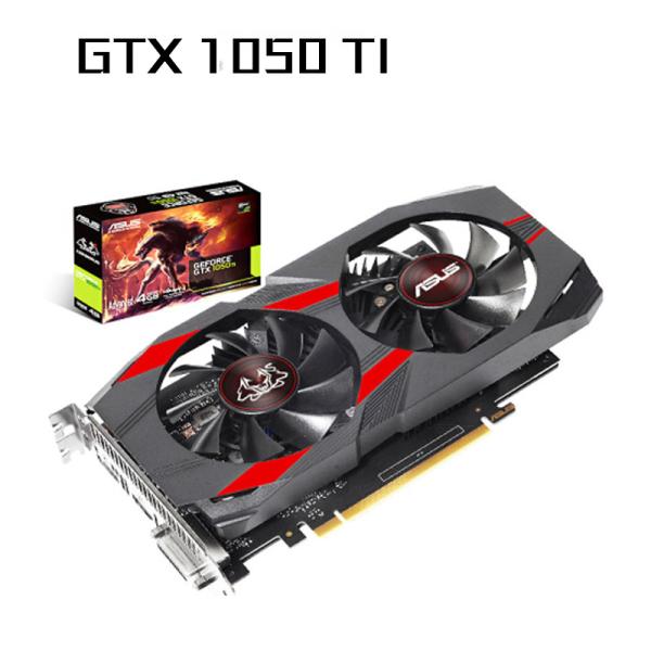 Quality Nvidia GTX 1050TI Graphics Card 4G GDDR5 PCI Express 3.0 X16 HDMI Outputs for sale