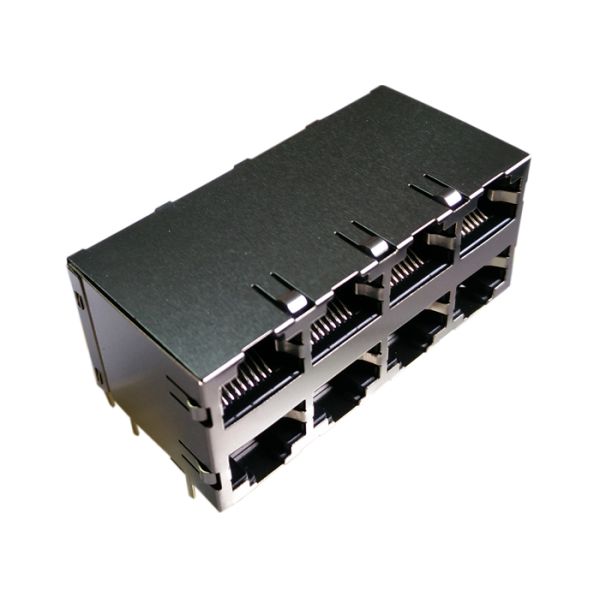 Rj45 Stacked Connectors 85727-1012 Gigabit 2x4 Molex Rj45 ModJack 85727-1013