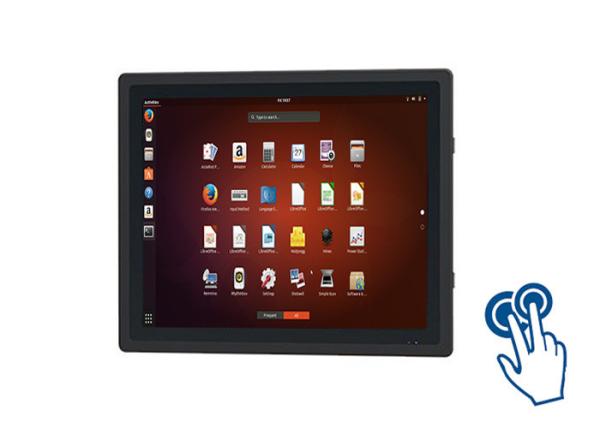 Quality 17-Inch Embedded Linux Display for Security Systems and Industrial Monitoring for sale
