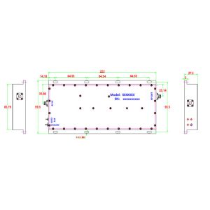 VHF Broadband RF Power Amplifier Module NXPA3000 6000MHz 100W