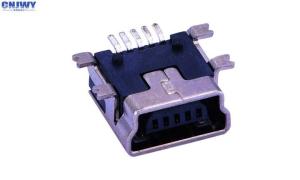 Surface Mount Input Output Connectors , Micro Usb Pcb Connector For Android System Phone