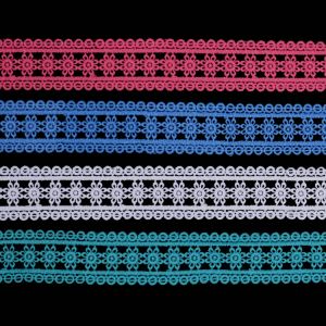 China KJ20065 Garments Polyester 3.2cm Flower Lace Trim wholesale