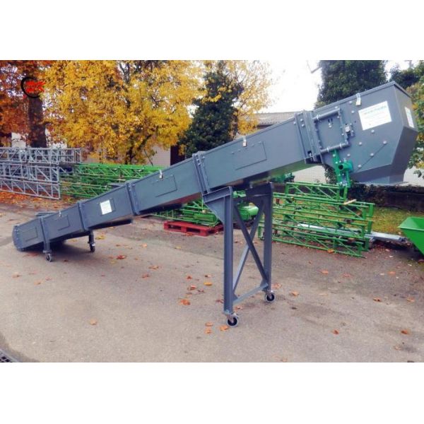 EN masse enclosed wood chip grain chain drag scraper conveyor